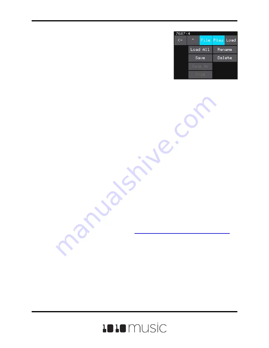 1010music Bitbox Micro 1.0.7 User Manual Download Page 29