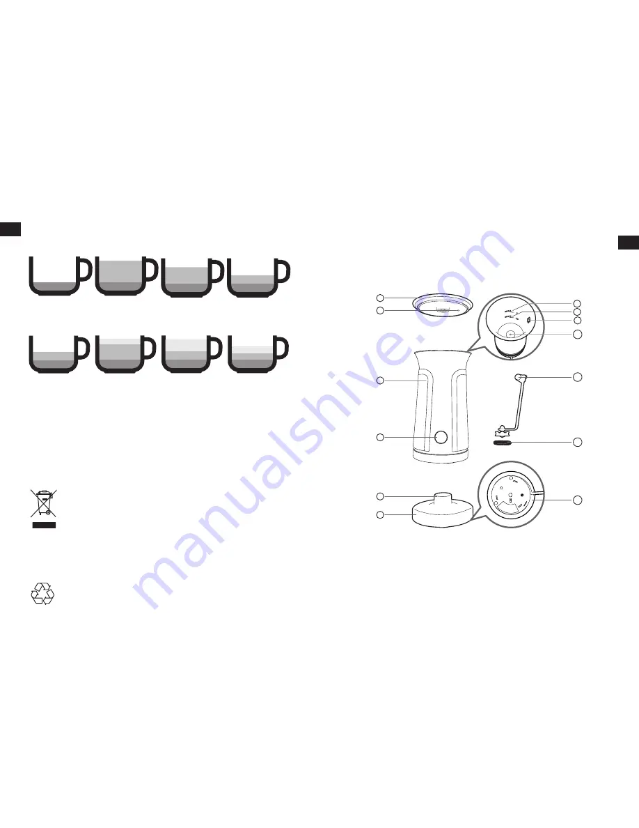 1byone SimpleTaste Milk Frother Instruction Manual Download Page 15