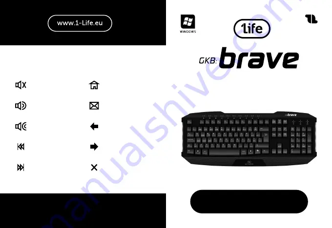 1life brave User Manual Download Page 1