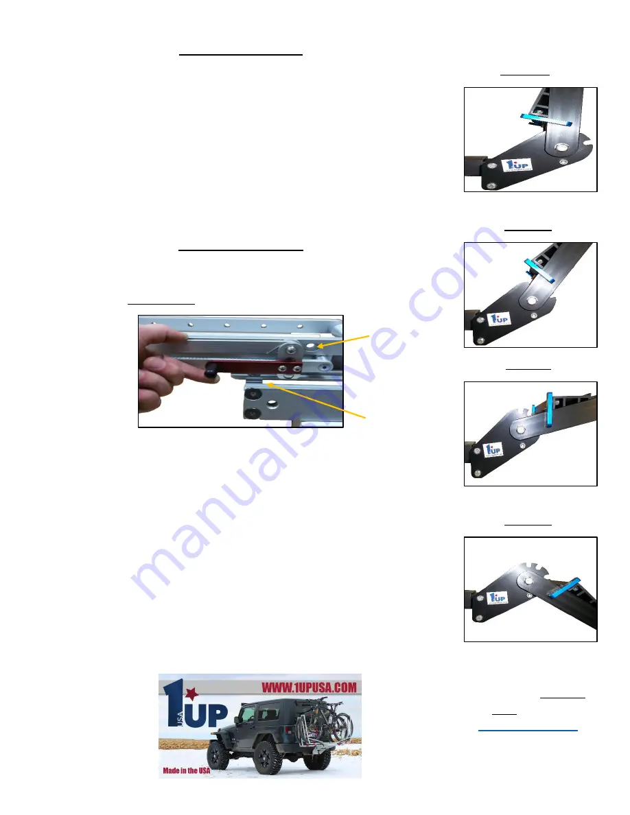 1UP USA Quik Rack Instructions Download Page 2