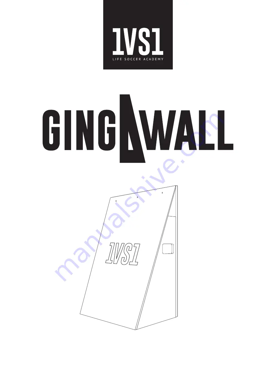 1VS1 GING WALL Assembly Instructions Manual Download Page 1