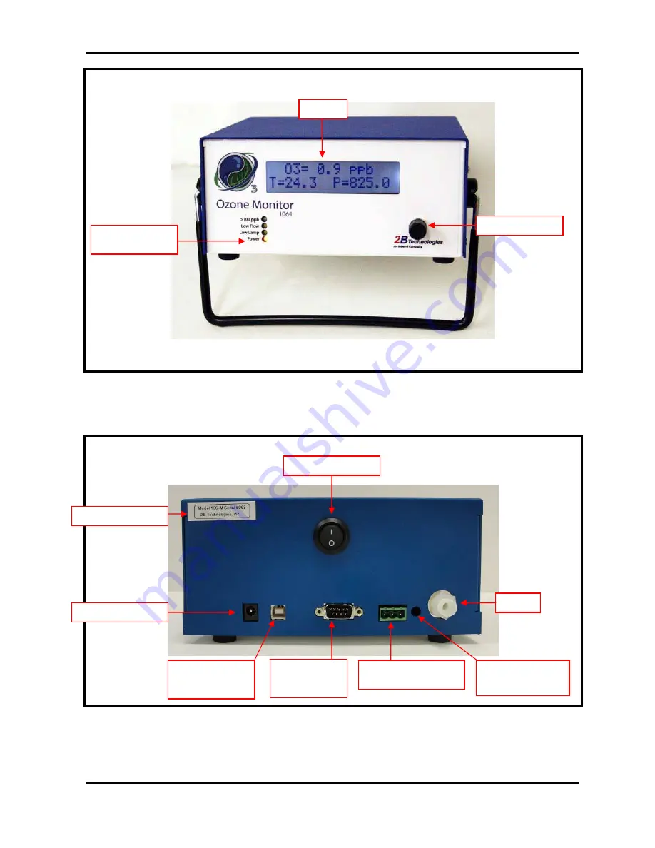 2B Technologies Ozone Monitor 106-L Скачать руководство пользователя страница 40