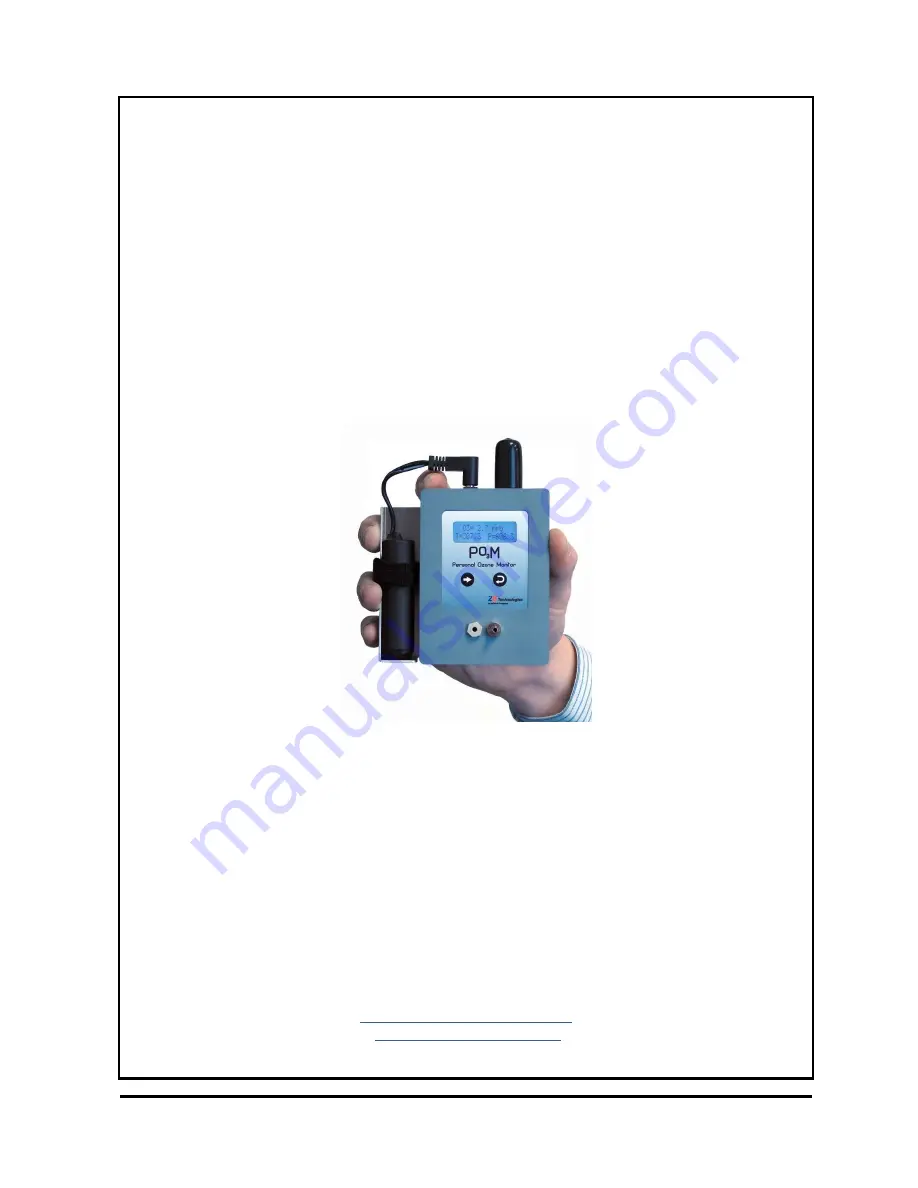 2B Technologies POM Operation Manual Download Page 1