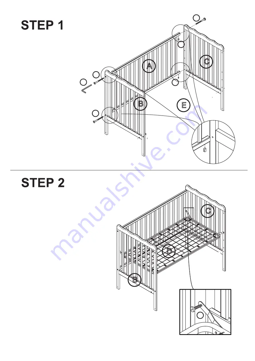 2K FURNITURE DESIGN B5003 Скачать руководство пользователя страница 4