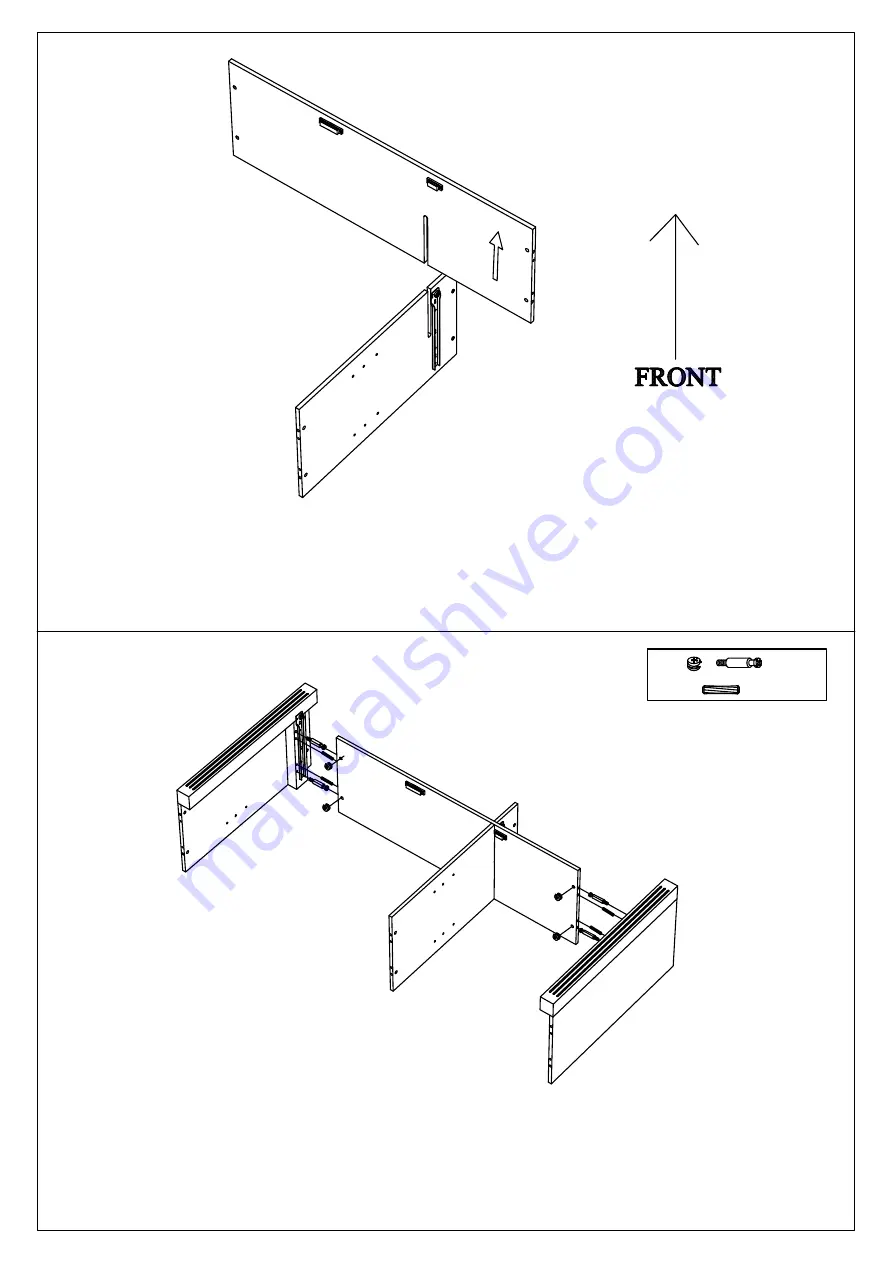 2K Furniture Designs C1206 Assembly Instructions Manual Download Page 5