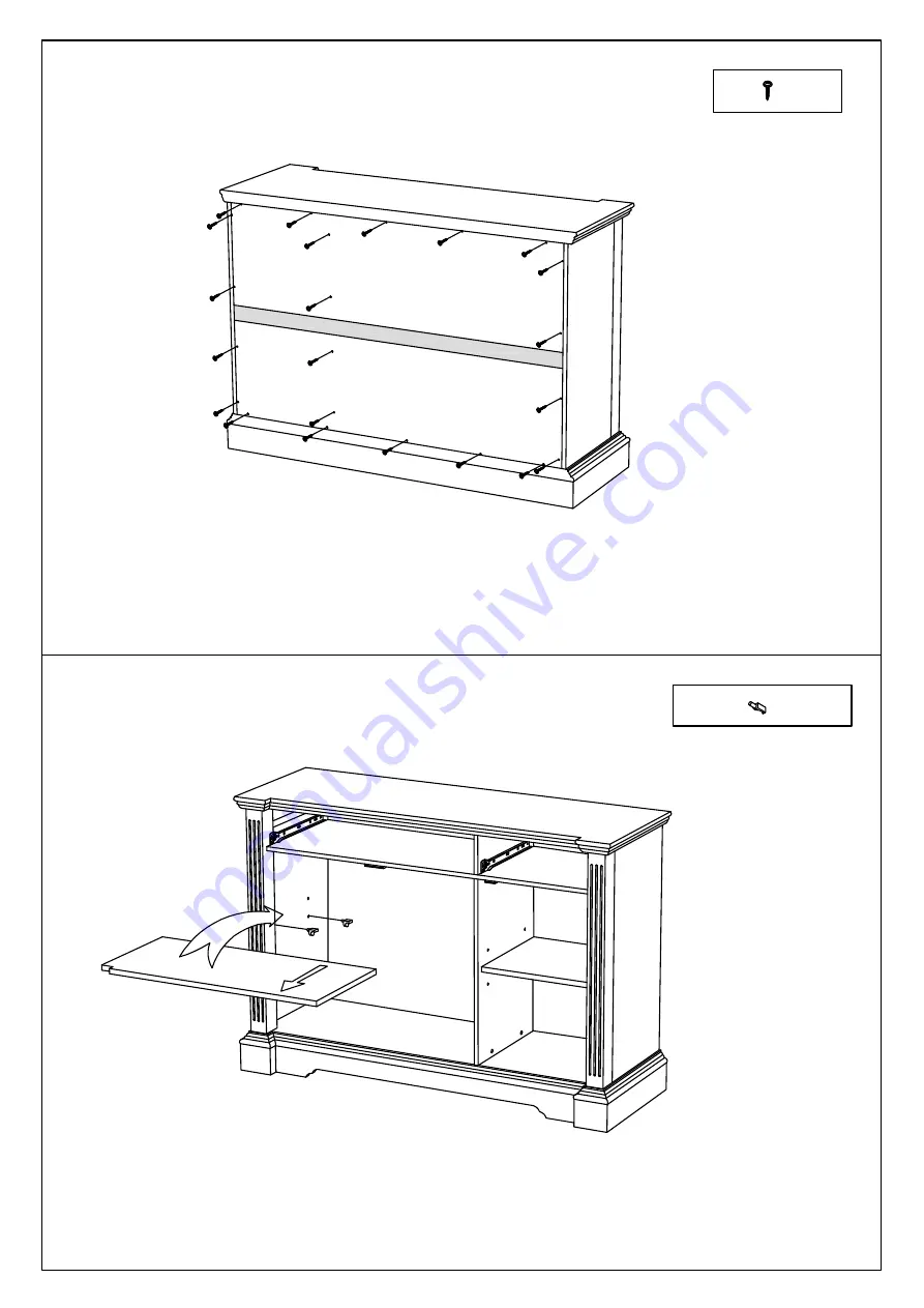 2K Furniture Designs C1206 Assembly Instructions Manual Download Page 7