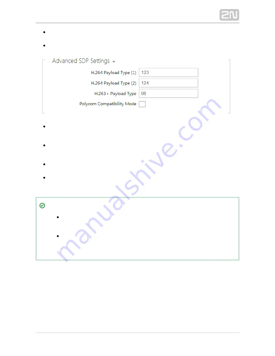 2N Helios IP Configuration Manual Download Page 109