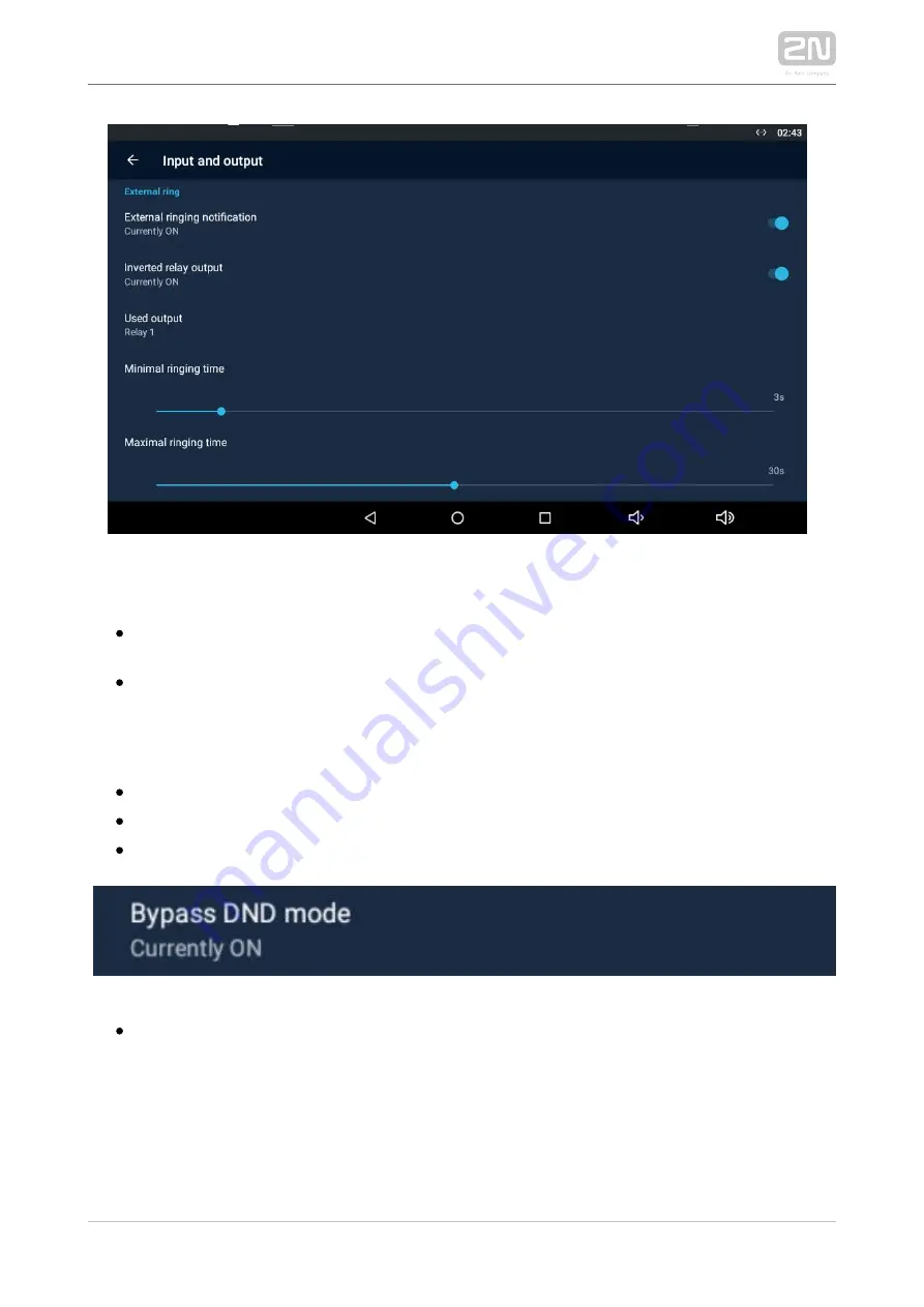 2N Indoor Touch 2.0 User Manual Download Page 67