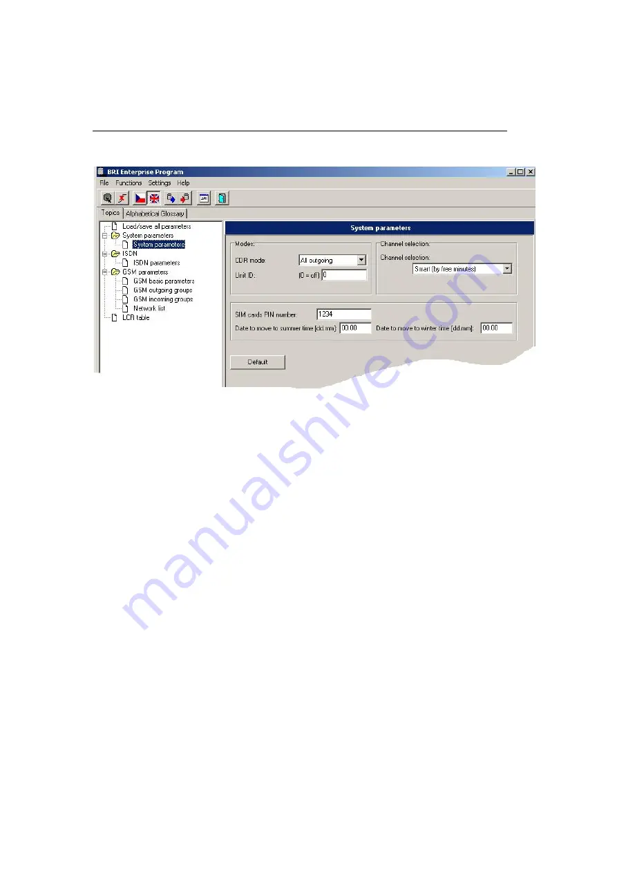 2N ISDN BRI GSM User Manual Download Page 72