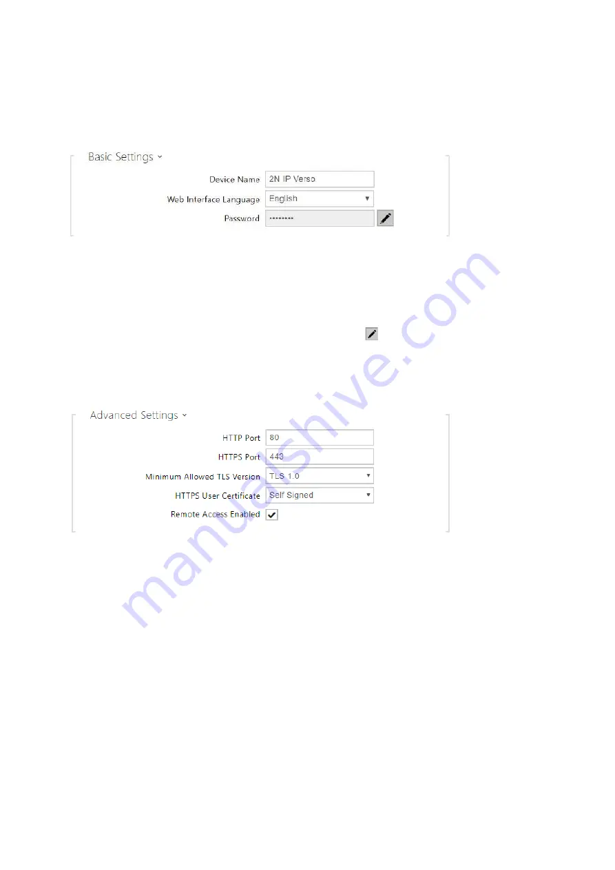 2N LTE Verso Configuration Manual Download Page 181