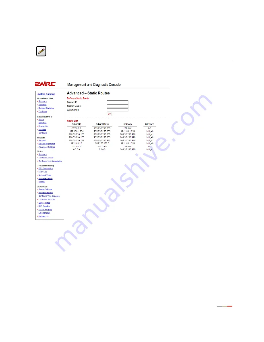 2Wire 2701HGV-W User Manual Download Page 120