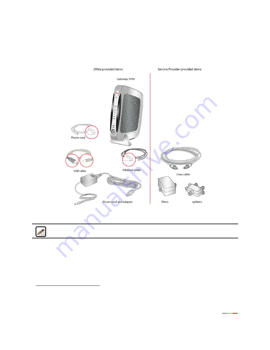 2Wire HomePortal 3800HGV-B Скачать руководство пользователя страница 6