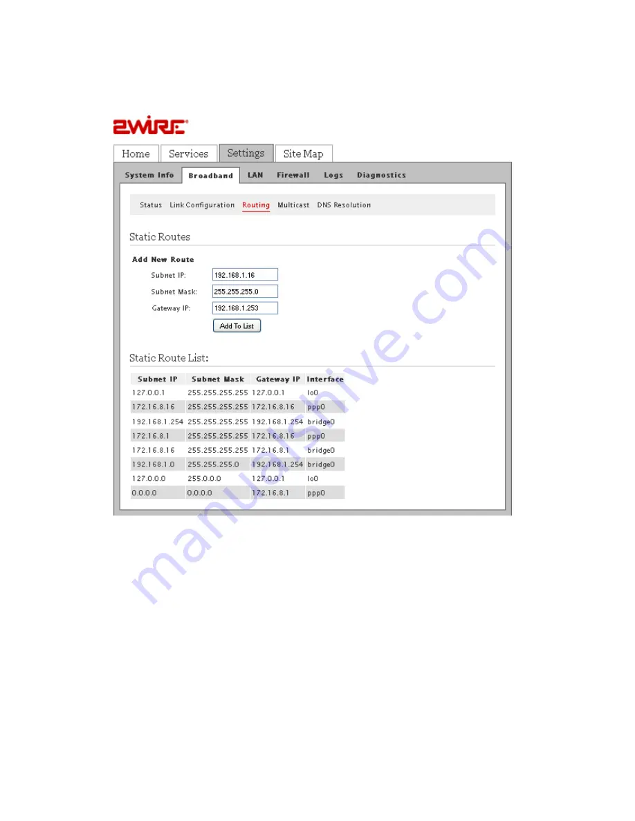 2Wire HomePortal 3801HGV User Manual Download Page 51