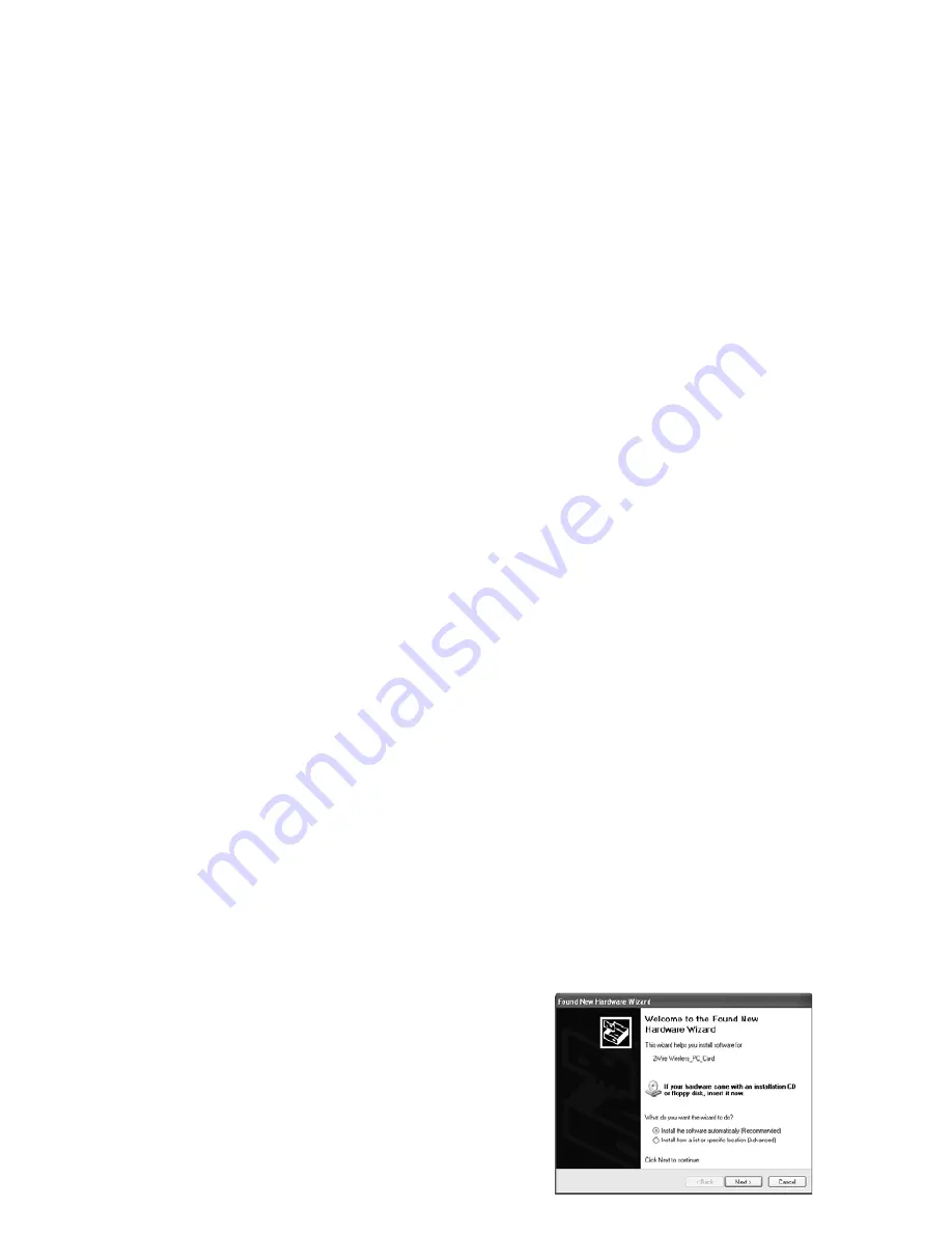 2Wire Wireless PC Card Installation Manual Download Page 13