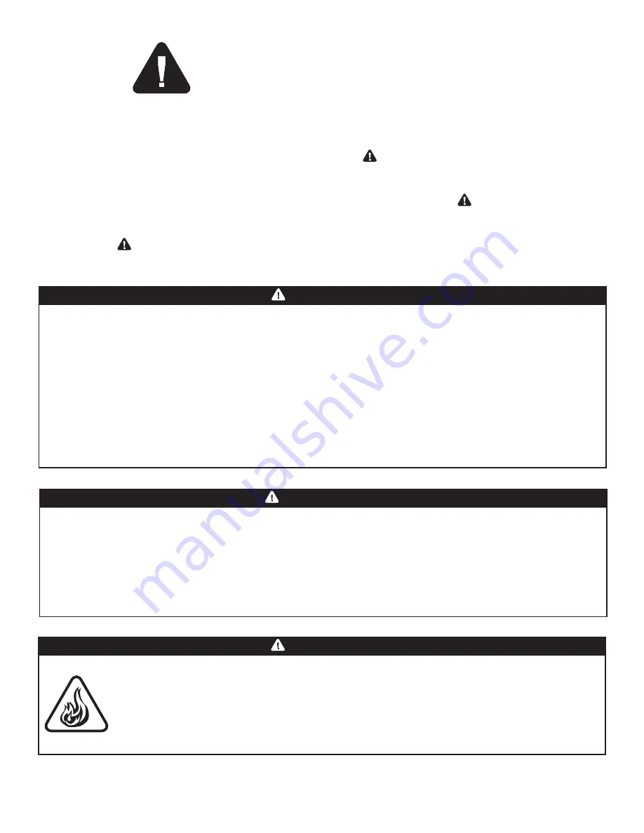 3 Embers GAS7480AS Owner'S Manual Download Page 2