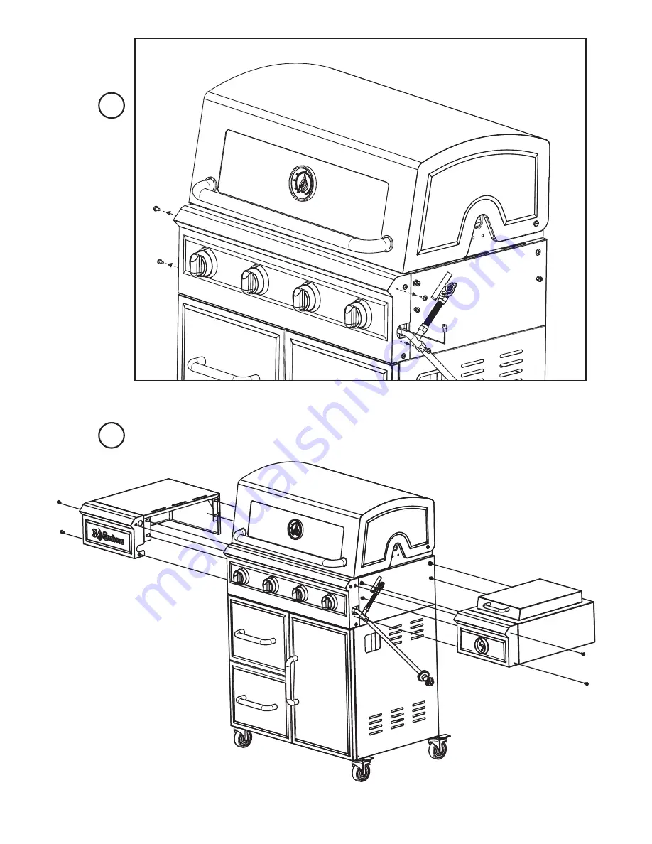 3 Embers GAS7480AS Owner'S Manual Download Page 22