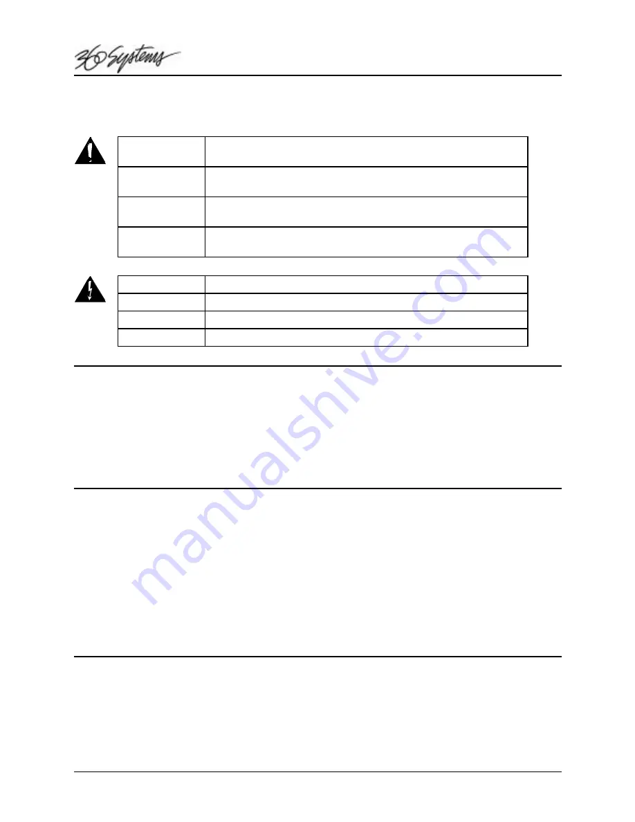 360 Systems Instant Replay DR-554-E Owner'S Manual Download Page 2