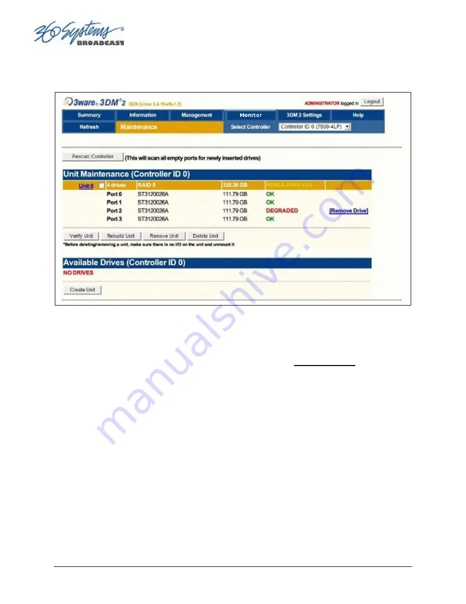 360 Systems MAXX-1200-EX Operation Manual Download Page 109