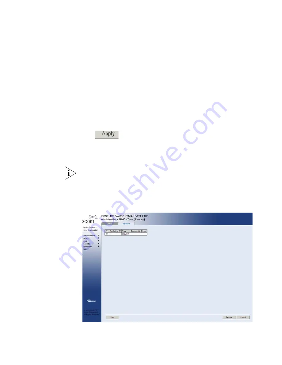 3Com 2924-PWR User Manual Download Page 160