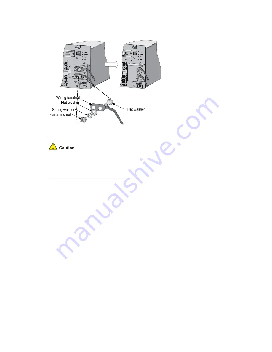 3Com H3C S7503E-S CHASSIS Installation Manual Download Page 117