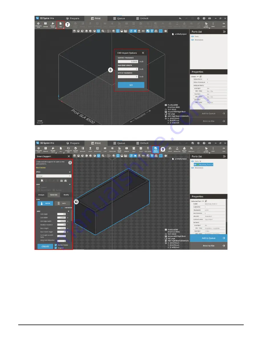 3D Systems SLA 750 Series Скачать руководство пользователя страница 63