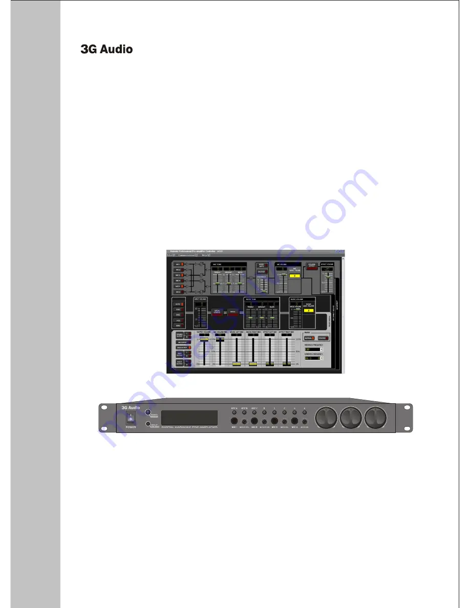 3G Audio KMIX Series User Manual Download Page 1