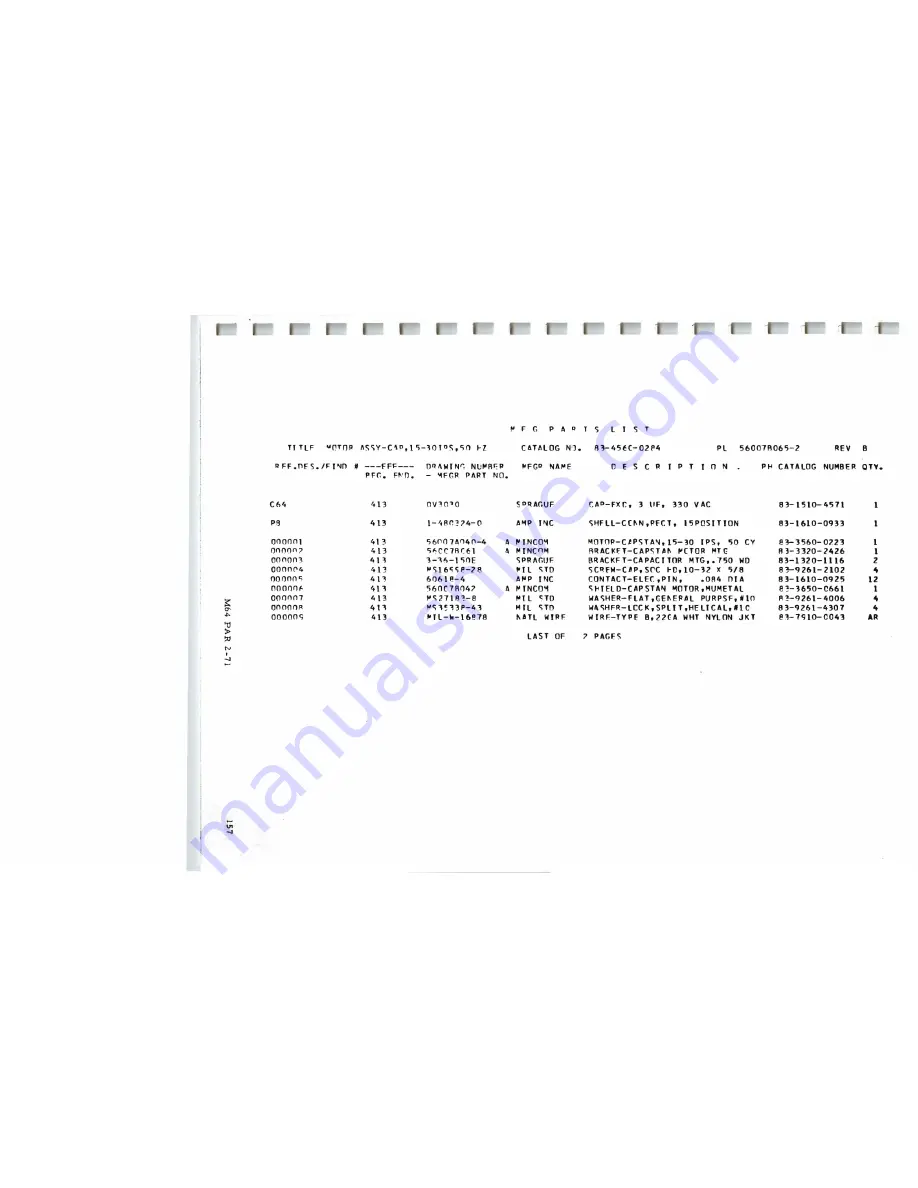 3M Series 410 Instruction Manual Download Page 280