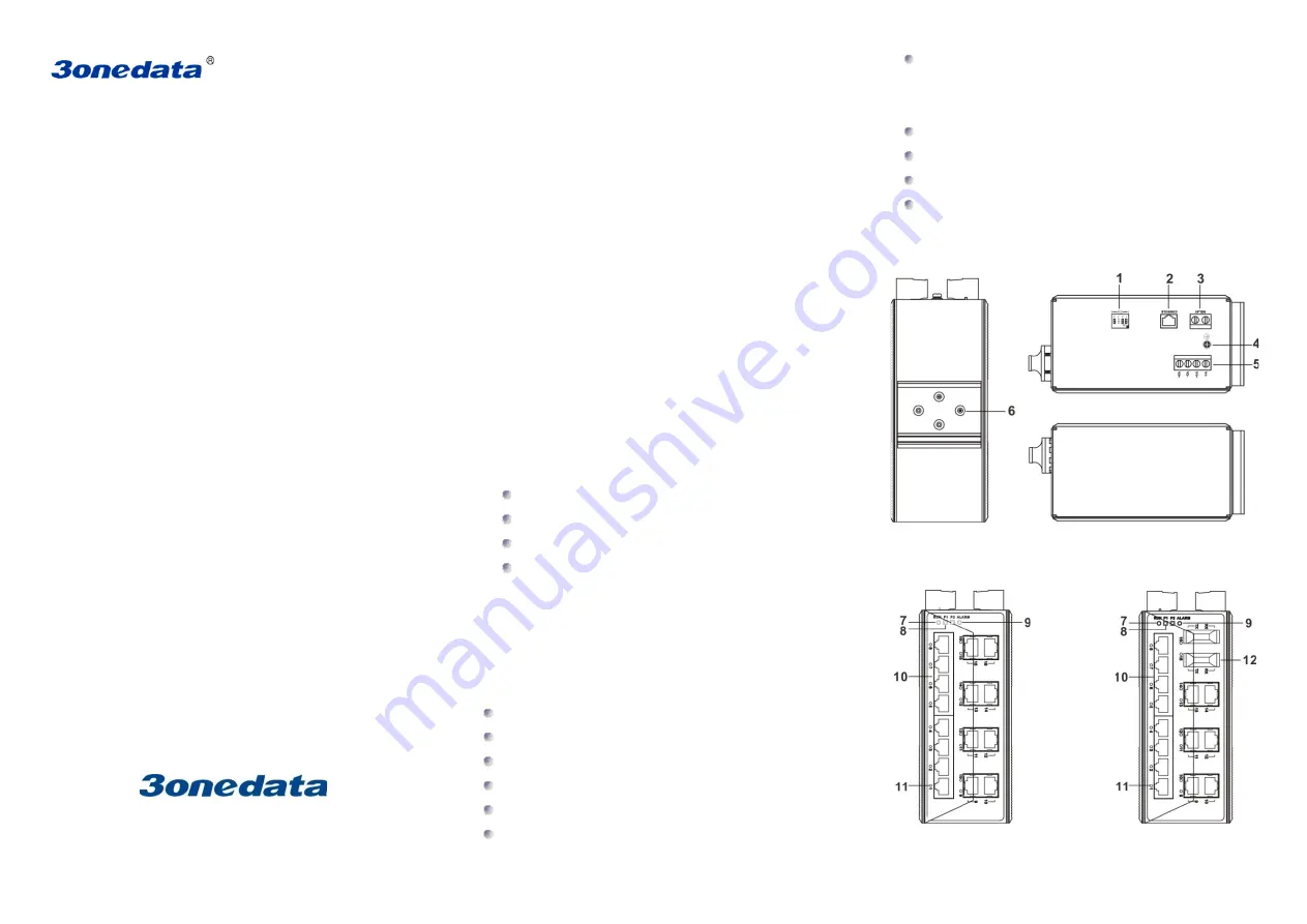 3onedata IES3016 Series User Manual Download Page 1