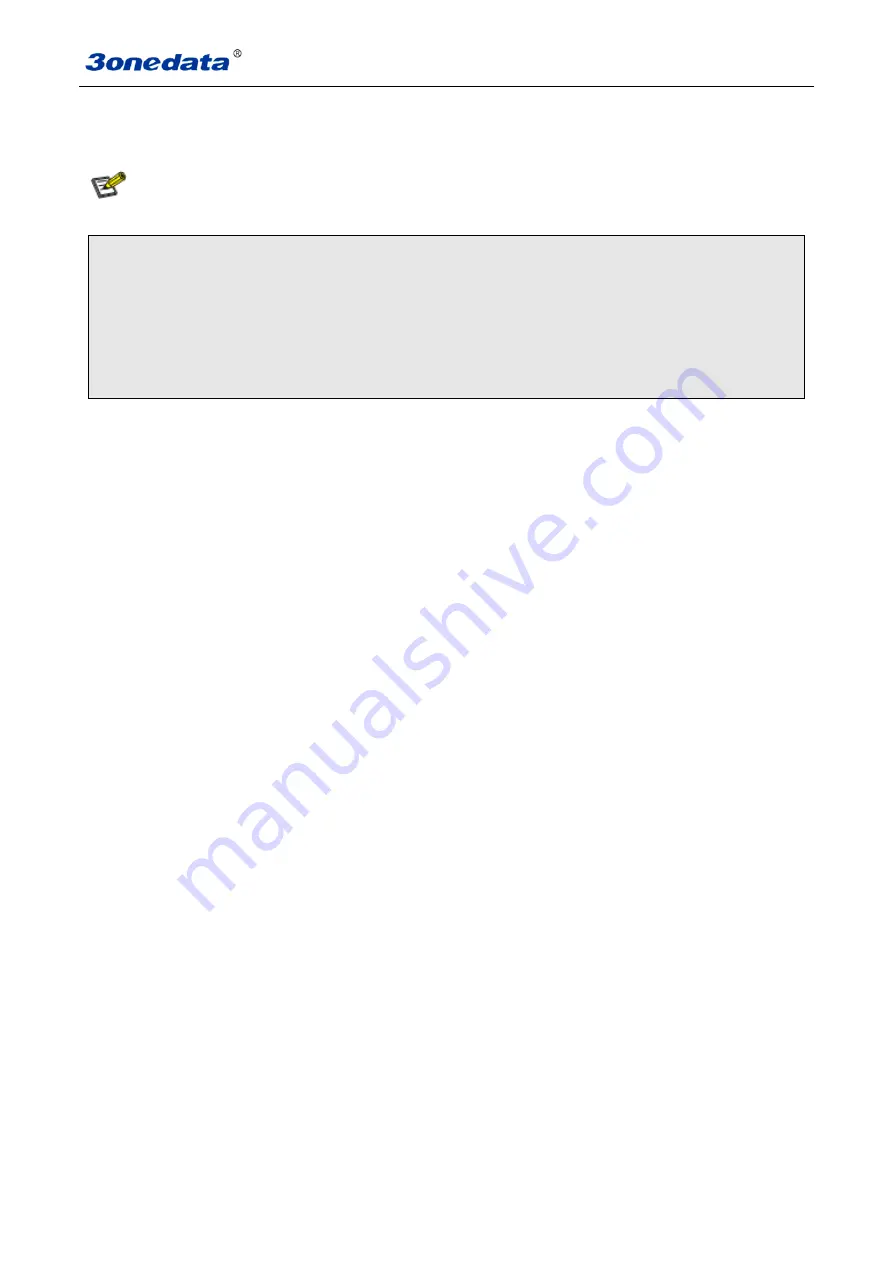 3onedata IES6116 Series User Manual Download Page 65