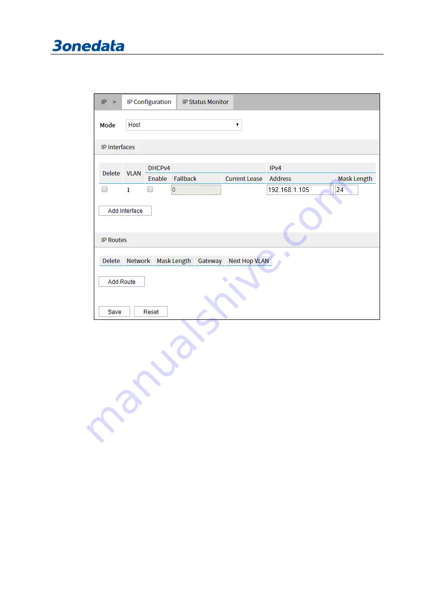 3onedata IES6306 Series User Manual Download Page 18