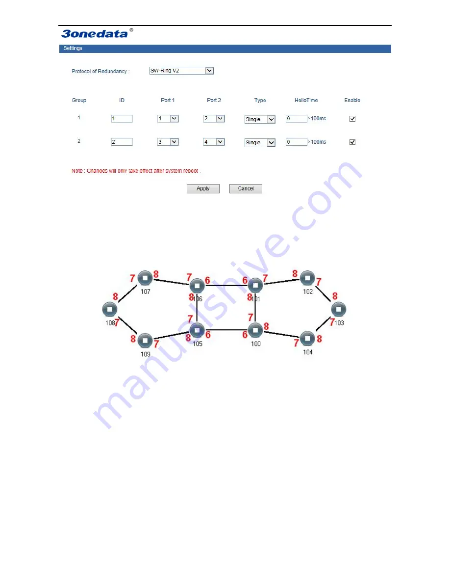 3onedata IES7110 3GS Series Скачать руководство пользователя страница 34