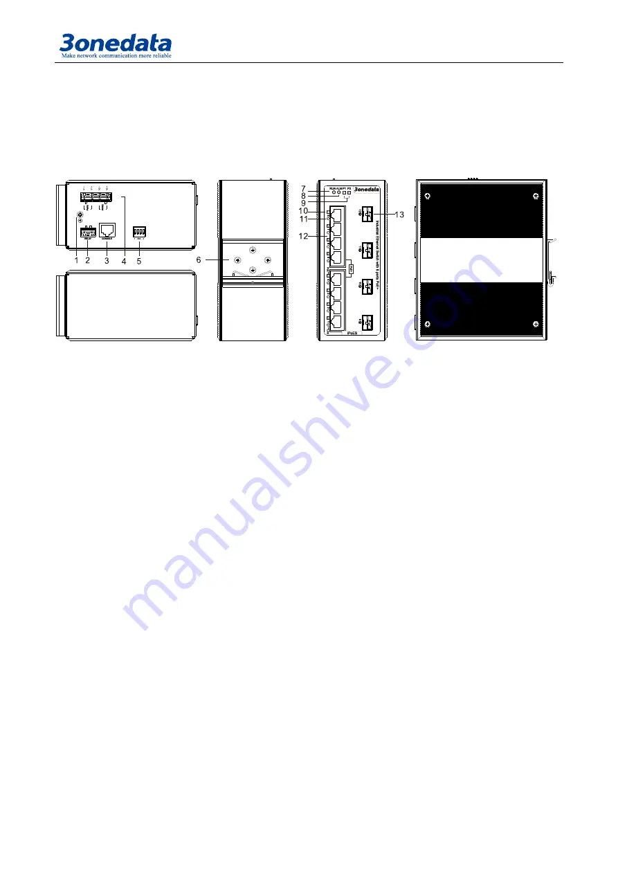 3onedata IPS7112G-4GS-8GPOE Скачать руководство пользователя страница 8