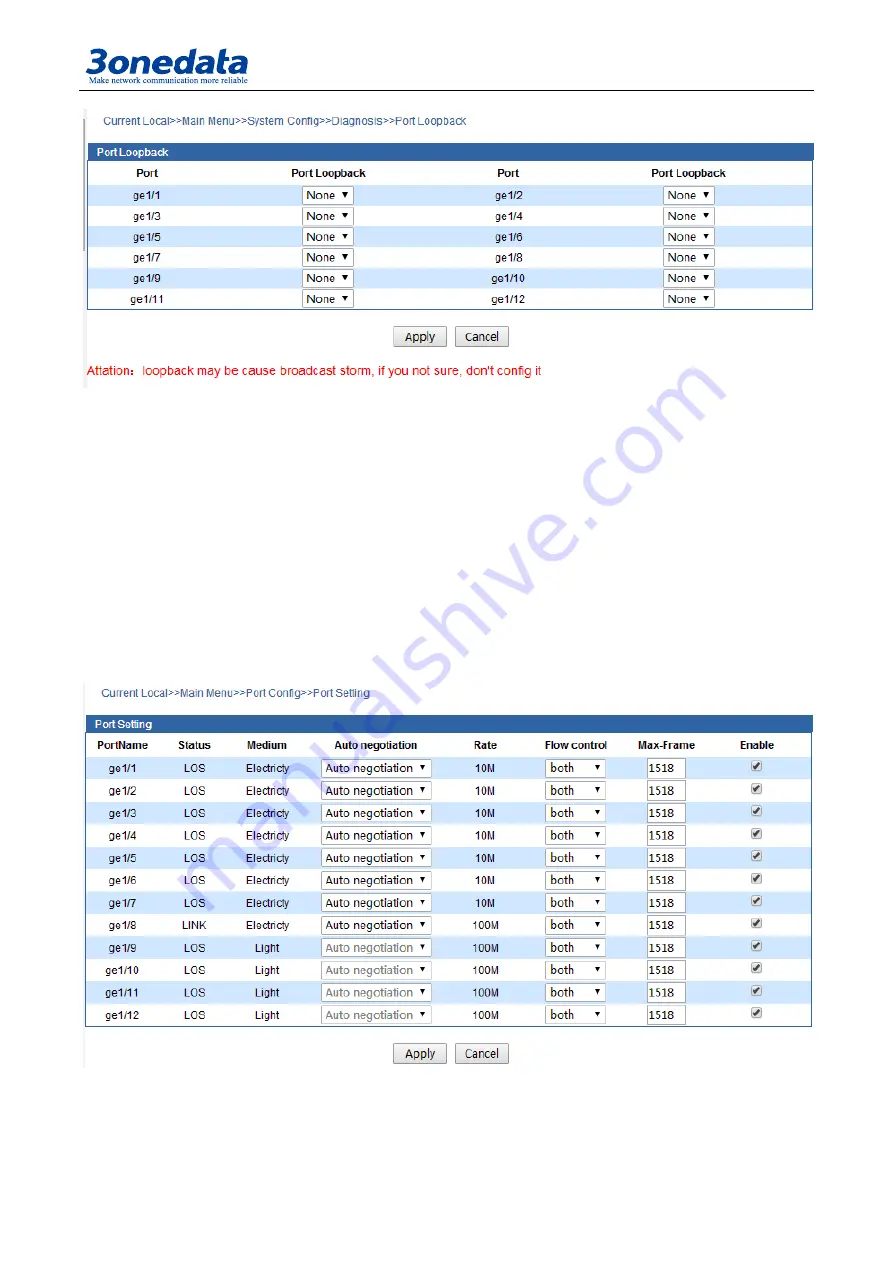 3onedata IPS7112G-4GS-8GPOE Скачать руководство пользователя страница 27