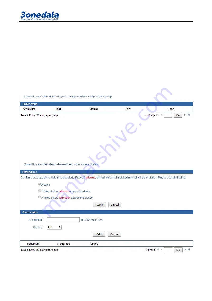 3onedata IPS7112G-4GS-8GPOE Скачать руководство пользователя страница 57