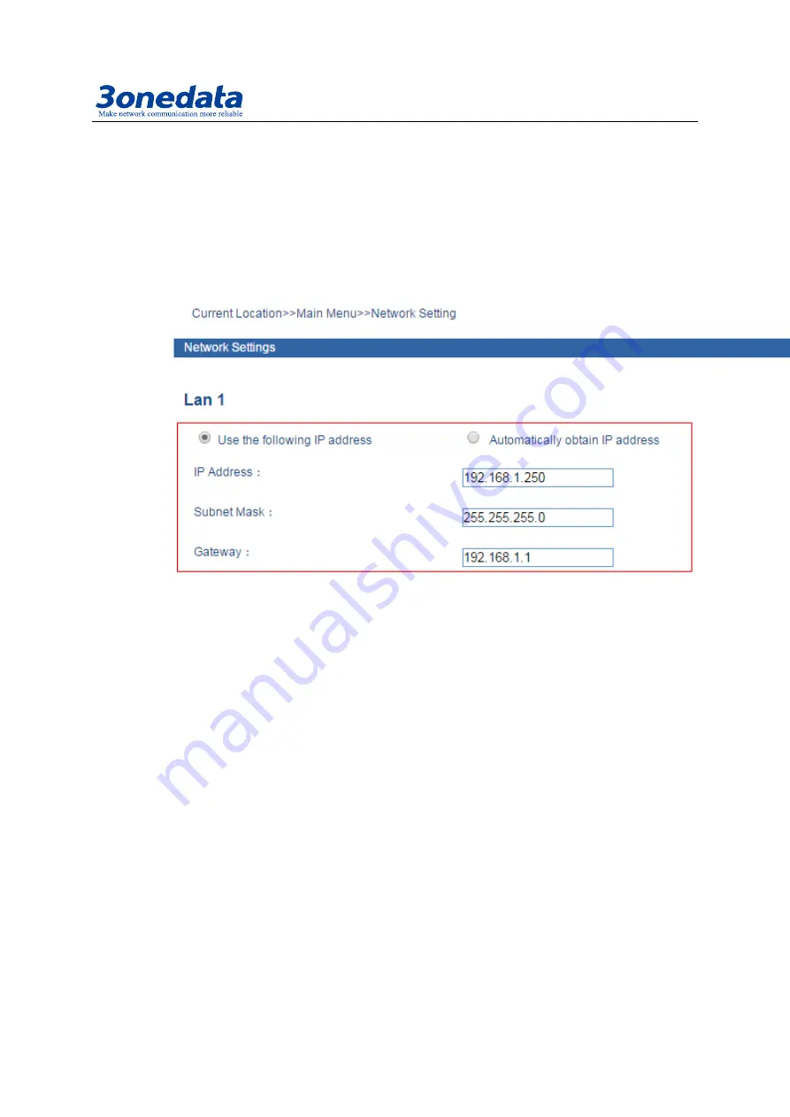 3onedata NP Series User Manual Download Page 66