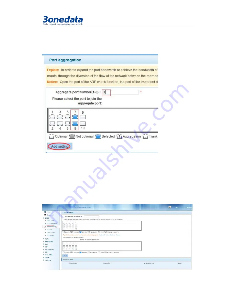 3onedata PS5010G-2GS-8PoE User Manual Download Page 21