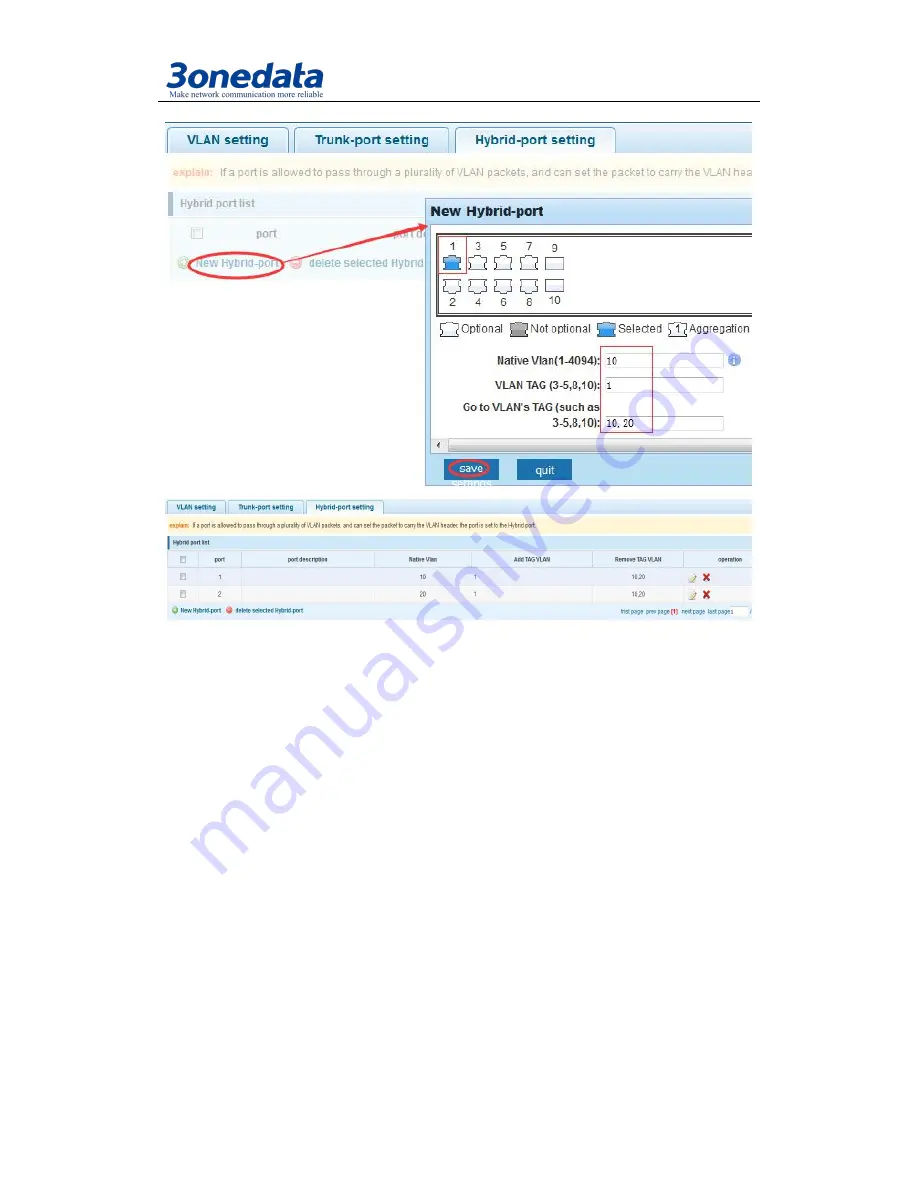 3onedata PS5010G-2GS-8PoE User Manual Download Page 31