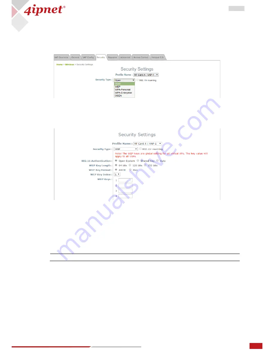 4IPNET EAP737 User Manual Download Page 33