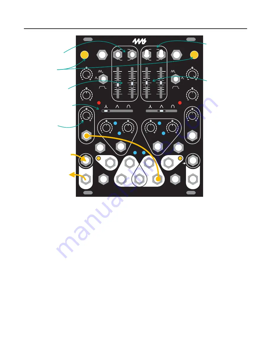 4ms Shaped Dual EnvVCA User Manual Download Page 10