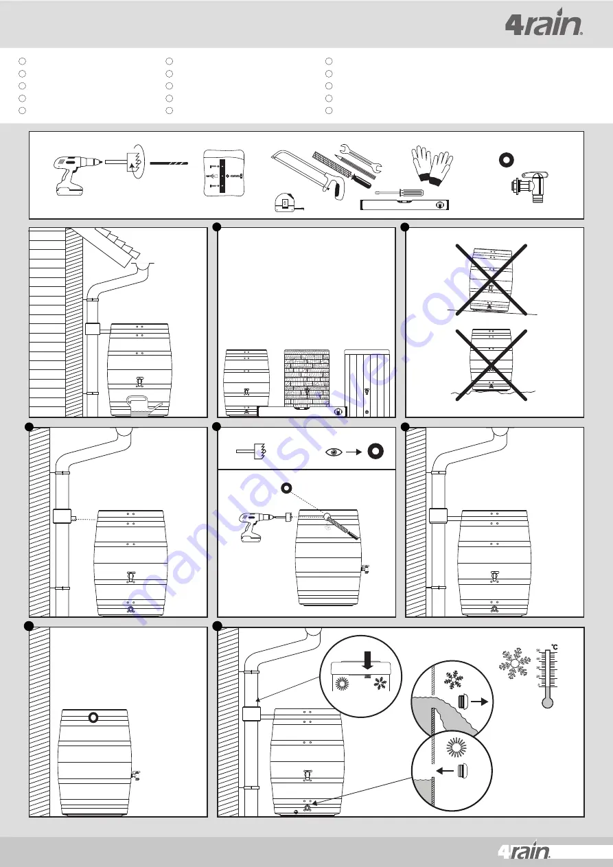 4rain Vino Installation Manual Download Page 1