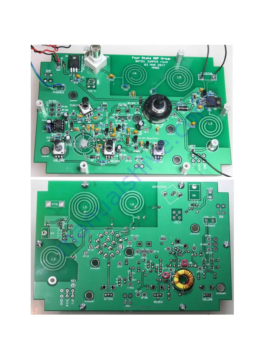 4SQRP Bayou Jumper 40 Meter CW Transceiver Assembly & Instruction Manual Download Page 35