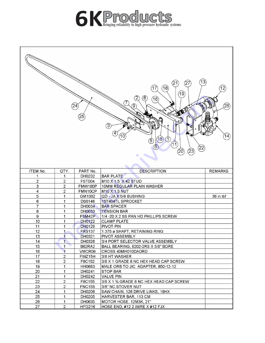 6K Products DH0656 21G36 Скачать руководство пользователя страница 10