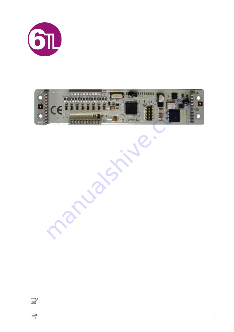 6TL YAV90304 Technical Description Download Page 1