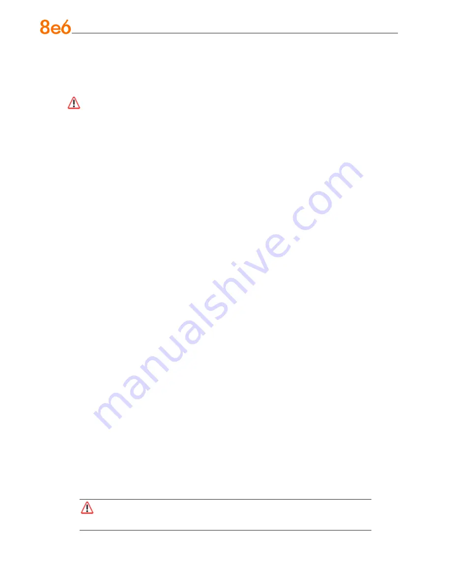 8e6 Technologies TAR HL-005-004 Quick Start Manual Download Page 10