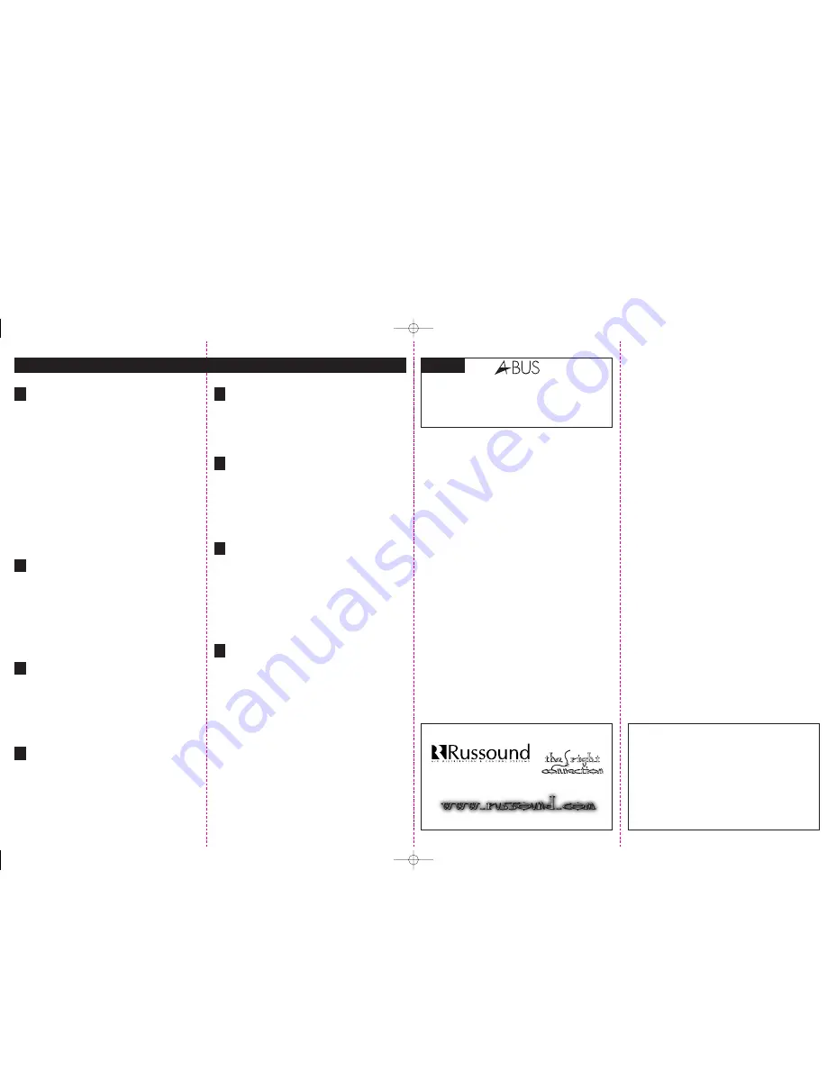 A-BUS A-H484 Instruction Manual Download Page 1