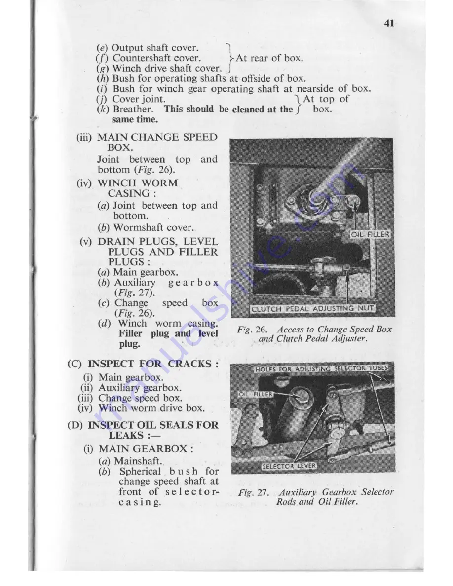 A.E.C. Matador 4 x 4 Medium 0853 Driver'S Handbook Manual Download Page 45