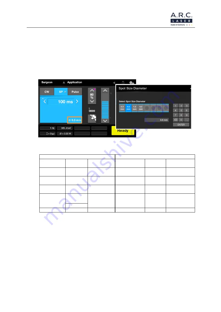 A.R.C. Laser Nuvolas User Manual Download Page 33