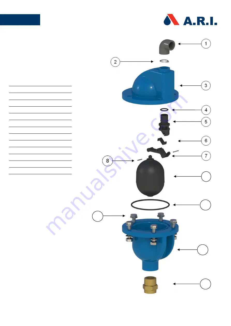 A.R.I. D-060 Installation Operation & Maintenance Download Page 17