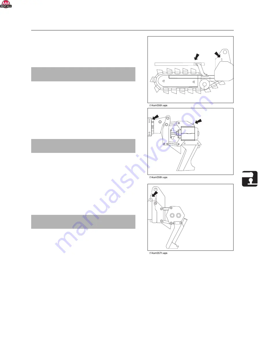 AAA RT40 Operator'S Manual Download Page 64