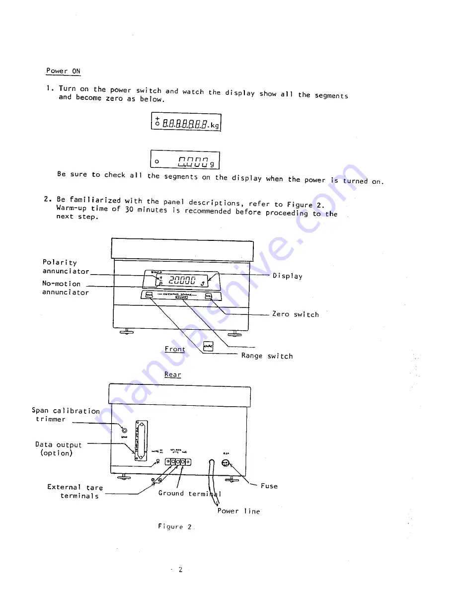 A&D EX-20KA Instruction Manual Download Page 4